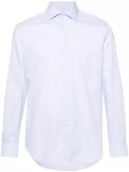 Рубашка в полоску Corneliani, синий