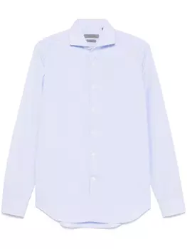 Рубашка в полоску Corneliani, синий