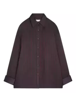 Рубашка в полоску DRIES VAN NOTEN, красный