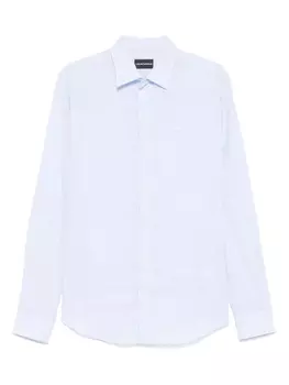 Рубашка в полоску Emporio Armani, синий