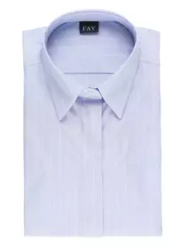 Рубашка в полоску Fay, синий