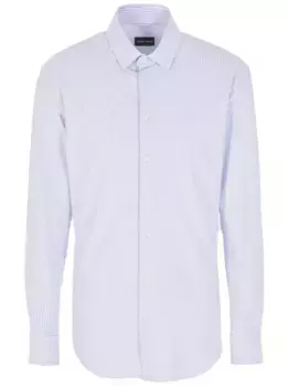 Рубашка в полоску GIORGIO ARMANI, синий