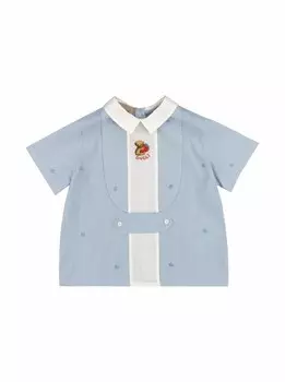 Рубашка в полоску Gucci, синий