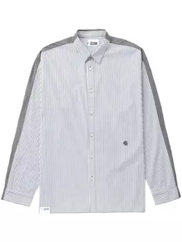 Рубашка в полоску izzue, серый