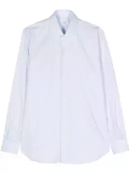 Рубашка в полоску Mazzarelli, синий