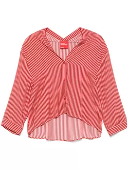 Рубашка в полоску Merci, красный