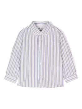Рубашка в полоску Patachou, синий