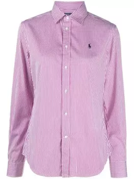 Рубашка в полоску Polo Ralph Lauren, фиолетовый