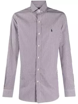 Рубашка в полоску Polo Ralph Lauren, коричневый