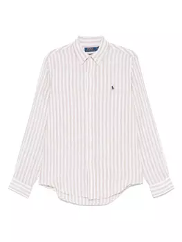 Рубашка в полоску Polo Ralph Lauren, нейтральный