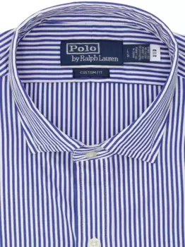 Рубашка в полоску POLO RALPH LAUREN, синий