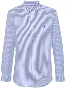 Рубашка в полоску с логотипом Polo Pony Polo Ralph Lauren, синий