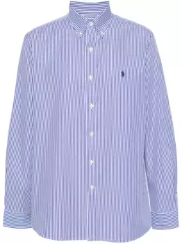 Рубашка в полоску с логотипом Polo Pony POLO RALPH LAUREN, белый