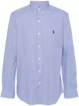 Рубашка в полоску с логотипом Polo Pony POLO RALPH LAUREN, синий
