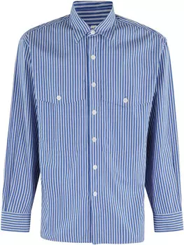 Рубашка в полоску с подсолнухами Sunflower, синий