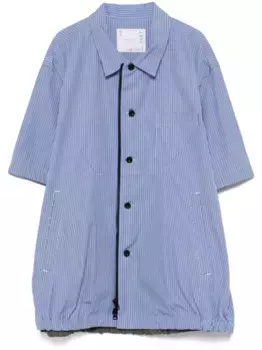 Рубашка в полоску SACAI, синий