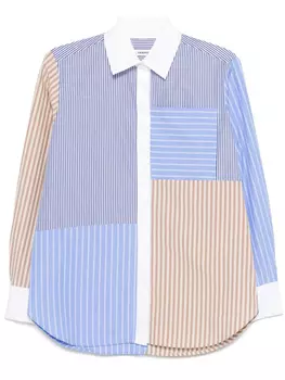 Рубашка в полоску SANDRO, синий