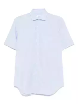 Рубашка в полоску Xacus, синий