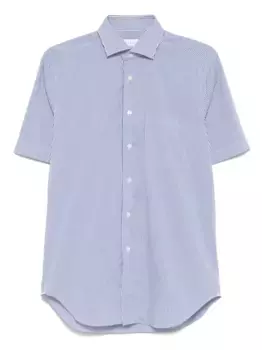 Рубашка в полоску Xacus, синий