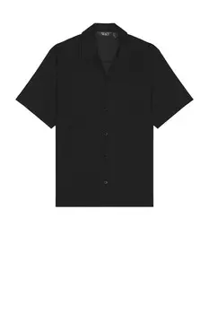 Рубашка в рубчик Wao, черный