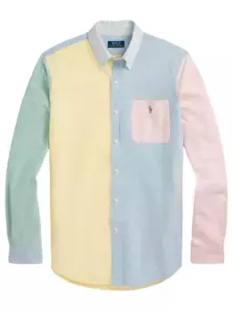 Рубашка в стиле колор-блок POLO RALPH LAUREN, желтый