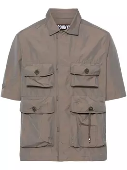 Рубашка в стиле милитари с короткими рукавами Spoonyard, зеленый