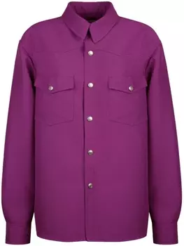 Рубашка в стиле вестерн на пуговицах Bally, розовый