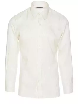Рубашка в тонкую полоску TOM FORD, белый