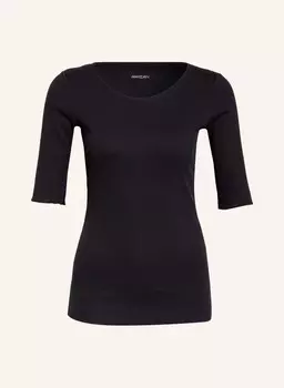 Рубашка в тонкую рубчику Marc Cain, синий