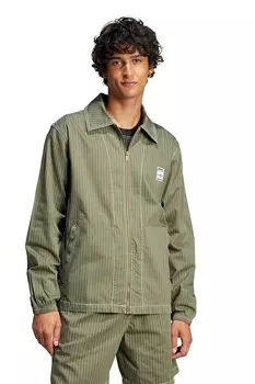 Рубашка Wabash из нейлона Coach Adidas Originals, зеленый