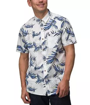 Рубашка Wales с короткими рукавами и принтом Junk Food, белый