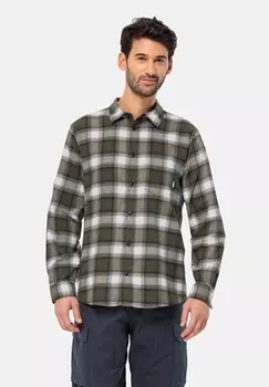 Рубашка WANDERWEG Jack Wolfskin, зеленый