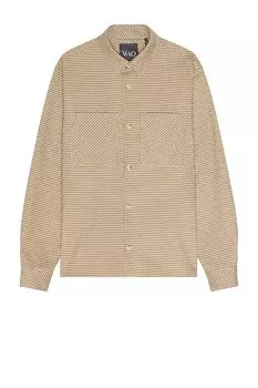 Рубашка Wao Plaid Jacket, цвет brown & black