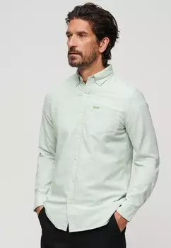 Рубашка WASHED OXFORD Superdry, цвет light green
