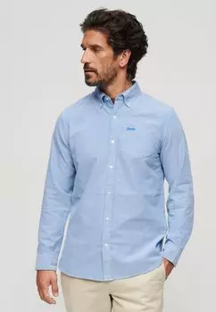 Рубашка WASHED OXFORD Superdry, цвет royal blue