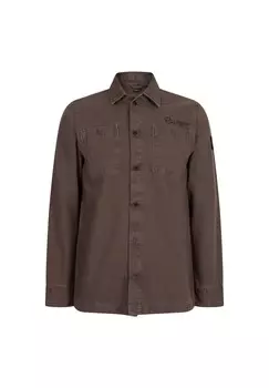 Рубашка WASHED Rellix, коричневый