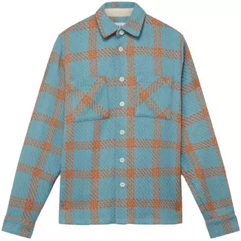 Рубашка Wax London Whiting, бирюзовый