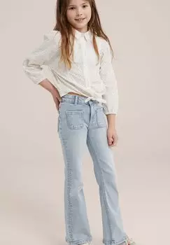 Рубашка WE Fashion, белая