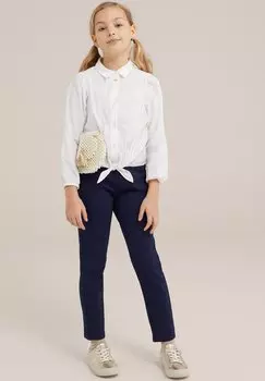 Рубашка WE Fashion, белая