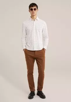 Рубашка WE Fashion, белая