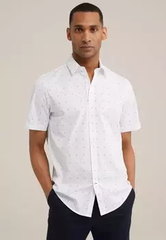 Рубашка WE Fashion, белая