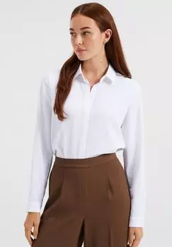 Рубашка WE Fashion, белый