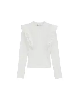 Рубашка WE Fashion, белый