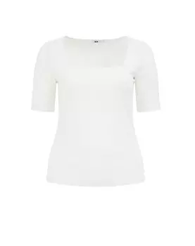 Рубашка WE Fashion, белый