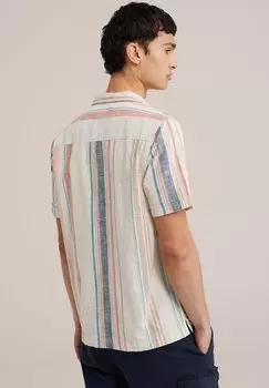 Рубашка WE Fashion, бежевая