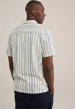 Рубашка WE Fashion, бежевая