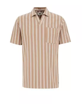 Рубашка WE Fashion, бежевый