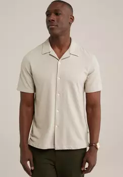 Рубашка WE Fashion, бежевый