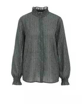 Рубашка WE Fashion Blouse, оливковый