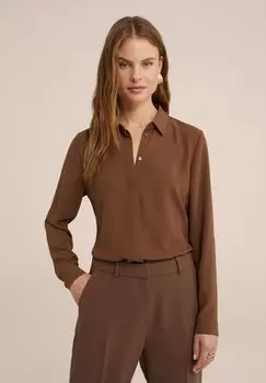 Рубашка WE Fashion, Браун